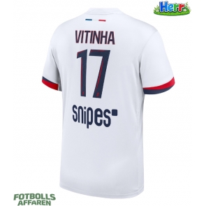 Paris Saint-Germain Vitinha #17 Bortatröja 2025-26 Kortärmad